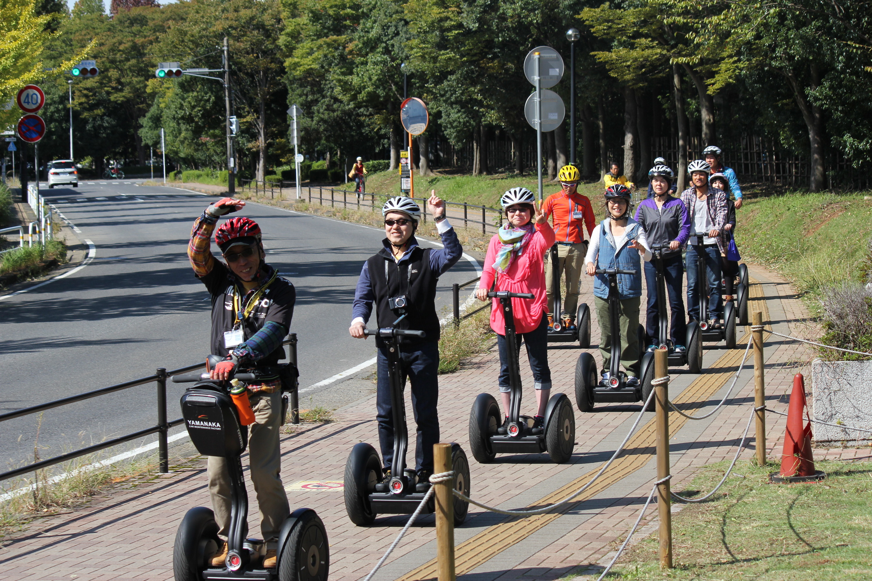 ツアー内容 セグウェイシティガイドツアー In つくば セグウェイ正規日本総販売代理店